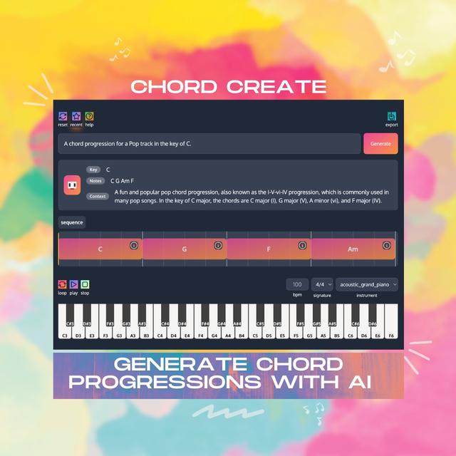 Generate Chord Progressions